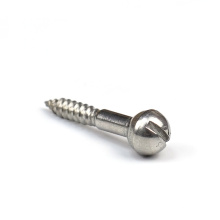 ODM Custom Stainless Steel Half Thread Screw Ball Head Self Tapping Screw for Wood